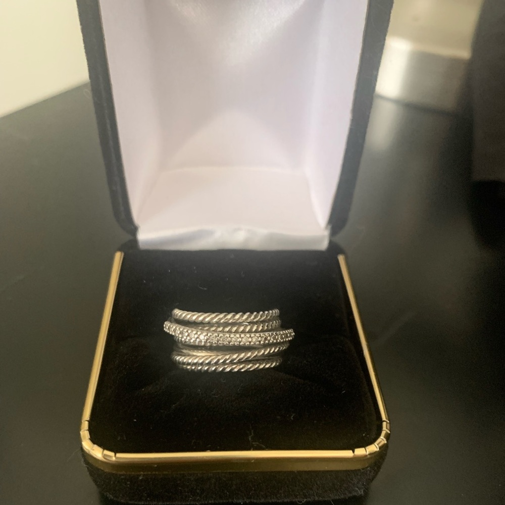 David yurman The Crossover Collection Wide Ring